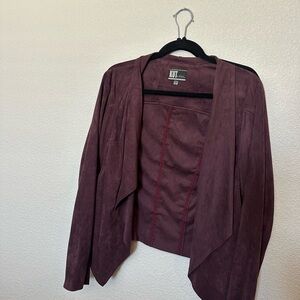 Kut from the Kloth Purple Blazer Tailored Professional Style